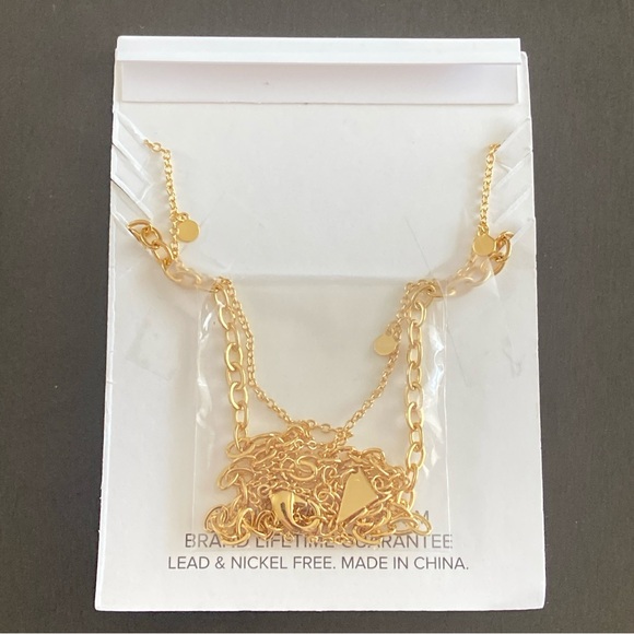 Sterling Forever 14K Gold Plated Bellamy Multistrand Necklace - Picture 6 of 11